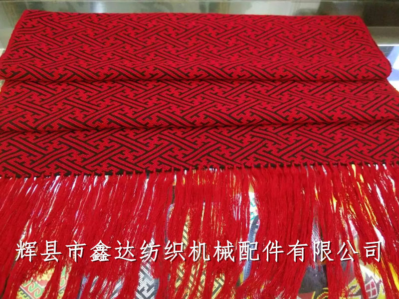 小型織布機織錦成品